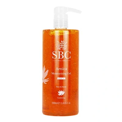 Image of SBC Skincare Arnica Moisturising Gel 1000ml Montana Award Winning For The Family Sport, Muscle Relief (1000ml)