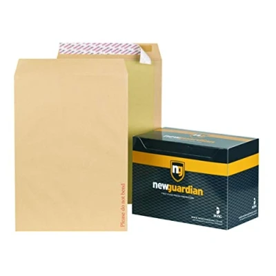 Image of New Guardian Envelopes Heavyweight Board backed Peel and Seal Manilla C3 [Pack of 50]