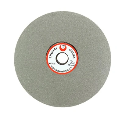 Image of Sourcingmap 6 inch Grit 320 Diamond Coated Flat Lap Wheel Grinding Disc Polishing Tool