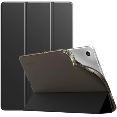 Image of TiMOVO Case for Samsung Galaxy Tab A9+/A9 Plus 11&quot; 2023, Slim Soft TPU Translucent Frosted Back Protective Cover A9+ Tablet SM X210/X216/X218, Auto Wake/Sleep, Black