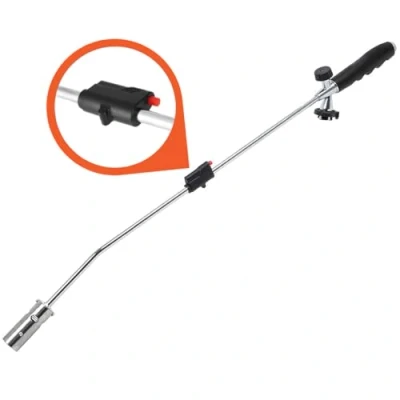 Image of Trendi® Weed Burner Wand Butane Gas Blowtorch for Garden &amp; Patio Control Adjustable Flame Weatherproof Design Moss Fungus Removal Eco Friendly (Weed Burner)