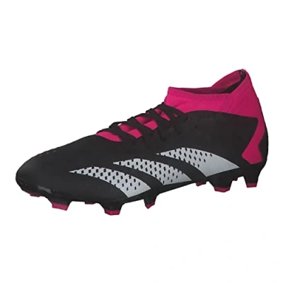 Image of Adidas Accuracy.3 Fg Soccer Shoe, Cblack/Ftwwht/Teshpk, 11.5 UK