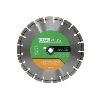Image of CorePlus AB300E Elite Abrasive &amp; Asphalt Diamond Blade 300mm CORDBAB300E