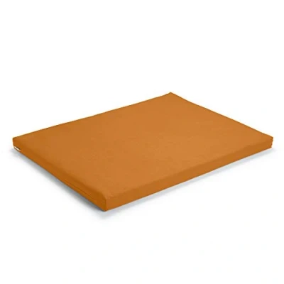 Image of Basaho Zabuton Meditation Mat Organic Cotton Recycled Fibre Filling (Mango)