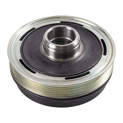 Image of 11238602800 crankshaft Pulley FEBI BILSTEIN 174931 6 PK 158mm for MINI: Hatchback, BMW: X1, 2 Gran Tourer, Active Tourer