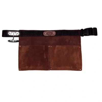 Image of Deluxe Leather Nail &amp; Fixings Belt 2 Pockets Connell of Sheffield