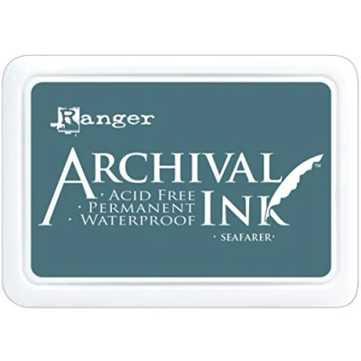Image of Ranger INDUSTRIES Archival Ink Pads Seafarer, 2 x 3 inches