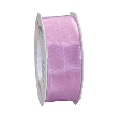 Image of Präsent Lyon Wired Taffeta Ribbon Orchid 40 mm Width, 25 m Length
