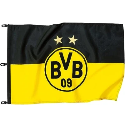 Image of Borussia Dortmund, Hoisting flag, black yellow, 150x100