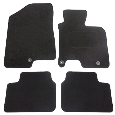 Image of JVL Kia C&#039;eed 2012+ Fully Tailored 4 Piece Car Mat Set with 3 Clips