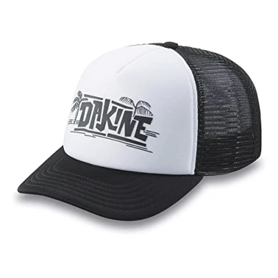 Image of Dakine Men&#039;s LO Tide Graphic Trucker Cap, Black Palm, One Size