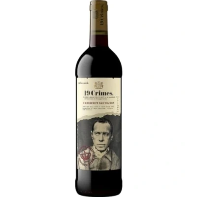Image of 19 Crimes Cabernet Sauvignon Red Wine, 75cl