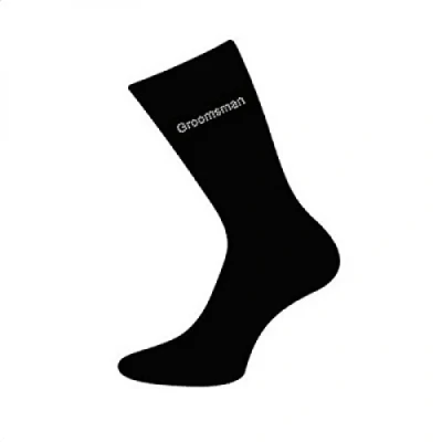 Image of GTR Crystal Wedding Socks Groomsman Adult size UK 6 12 Euro 39 46 (X6C08)