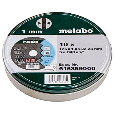 Image of metabo 6.16359.00 INOX Discs in Tin, Green