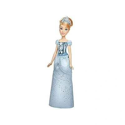 Image of Disney Princess Royal Shimmer Cinderella Doll, Fashion Doll with Skirt and Accessories, Toy for Kids Ages 3 Up
