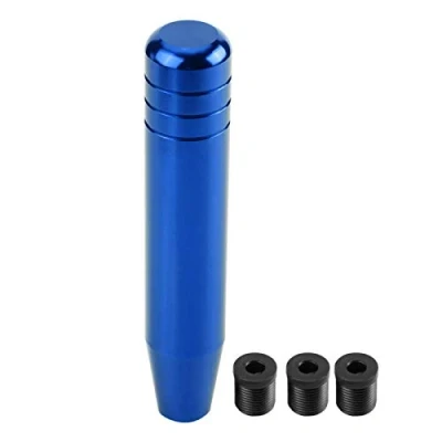 Image of EBTOOLS Tall Gear Knob Shift Blue Universal Aluminum Alloy Car Manual Handle Shifter Lever 18Cm