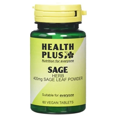 Image of Health Plus Sage 400mg Women&#039;s Plant Supplement 60 Tablets