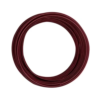 Image of Vaessen Creative Aluminium wire 4mm 10m oxblood,