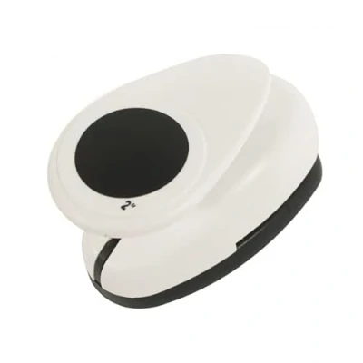 Image of Paperfuel Jumbo Circle Punch 5 cm 2&quot;, Plastic Metal, White, Ø5cm