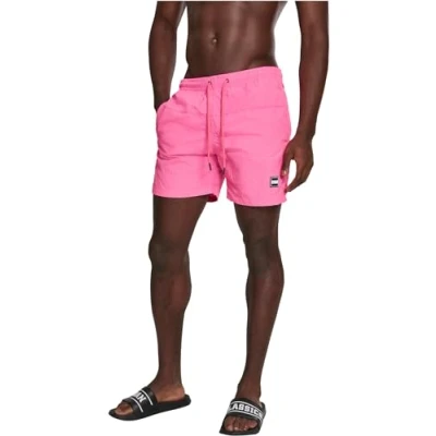 Image of Urban Classics Swimming shorts, Men&#039;s, Size: 3XL, Neonpink