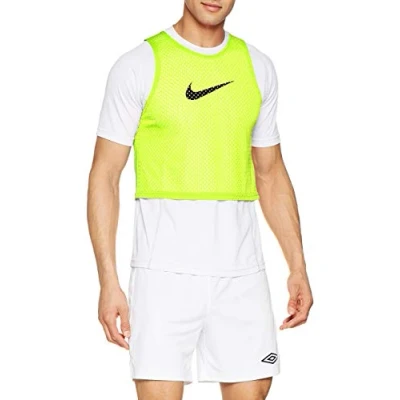 Image of NIKE Training Bib I T Shirt Volt/(Black), Small