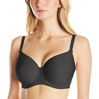 Image of Freya womensAA1012Freya Fancies Underwire Balcony K Cup Bra Black 30GG US