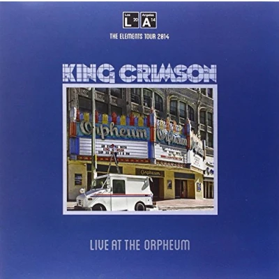 Image of King Crimson Live At The Orpheum 200 Gram Super Heavyweight vinyl Sealed 2015 UK LP DGMLV1