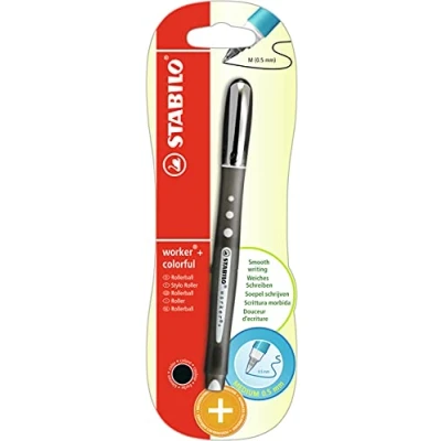 Image of Rollerball STABILO worker+ colorful Black