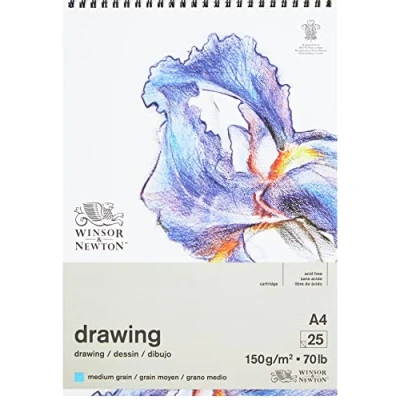 Image of Winsor &amp; Newton Drawing Paper, Natural White, A4