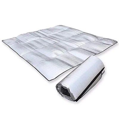 Image of Unique WElinks Waterproof Aluminum Foil EVA Camping Mat Foldable Folding Sleeping Picnic Beach Mattress Outdoor Pad Dampproof Mats Blanket Cushion BBQ (200 * 100cm)