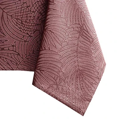 Image of AmeliaHome Lotus Effect Water Repellent Polyester Tablecloth 80 x cm Old Pink Gaia