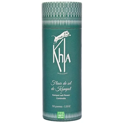 Image of KHLA Kampot Fleur de Sel 100% Natural 150g Tube