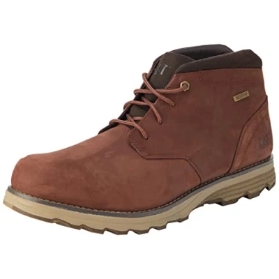 Image of Cat Footwear Men&#039;s Elude Wp Chukka Boots, Brunette, 10 UK
