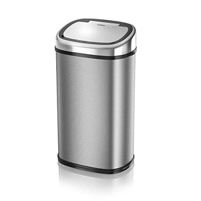 Image of Tower 58 Litre Stainless Steel Sensor Bin Silver