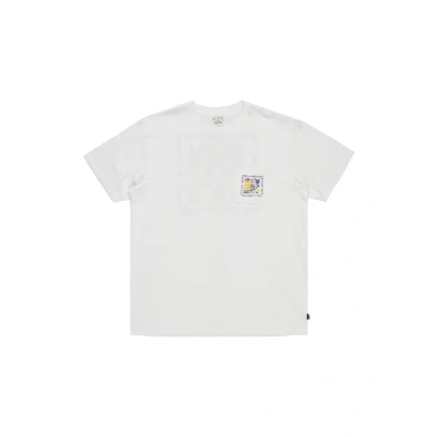 Image of Billabong Troppo Shortsleeve Screen Print Tshirt, Size: Large, Wht