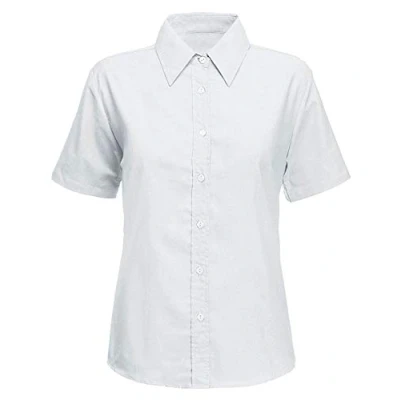 Image of 21Fashion Women Twin Pack Short and Long Sleeve Blouse Girls School Wear Uniform Top Shirt/White 44 Inches Chest