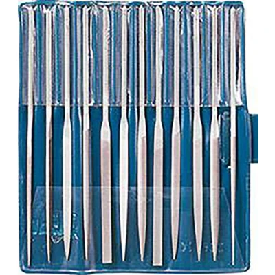 Image of Pferd 266/20200H0 Precision File Set, Silver, Set of 12 Piece