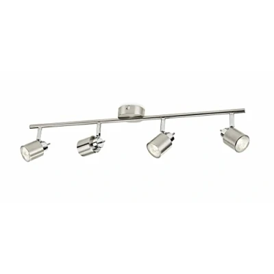 Image of Philips Meranti Lampada con 4 Faretti, Senza Lampa