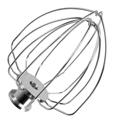 Image of K45WW 6 Wire Whip for KitchenAid 4.5 5 Quart Tilt Head Stand Mixers Artisan Series &amp; Classic by MMOBIEL Stainless Steel Attachment Egg Cream Stirrer Cakes Mayonnaise Whisk Dishwasher Safe