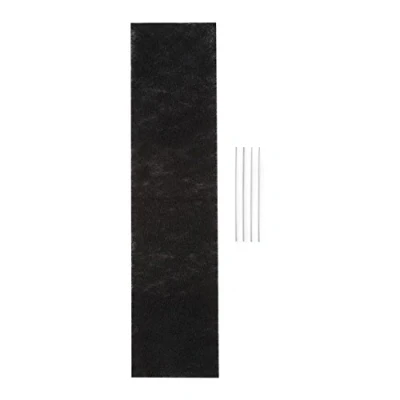 Image of KLARSTEIN Royal Flush 90 Activated Carbon Filter, Filter Fleece, Mat, for Conversion to Recirculation Mode, 67 x 16.7 cm (LxW), 60 Downdraft Extractor Hood, Black