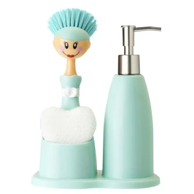 Image of VIGAR Dolls Set Sink, Blue and White