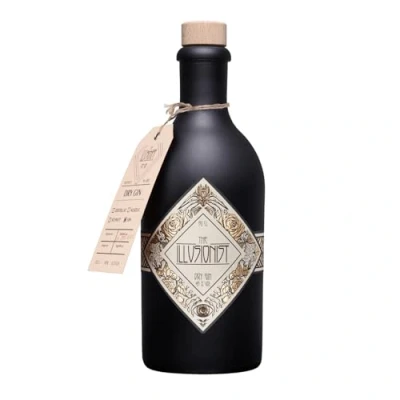 Image of The Illusionist Dry gin Unique colour changing 50cl
