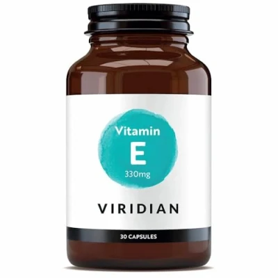 Image of Viridian Natural Vitamin E 400IU, 30 Vegetarian Capsules