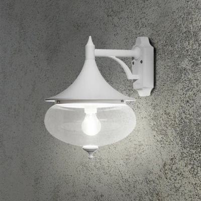 Image of Libra Outdoor Classic Dome Matt White Down Wall, IP23