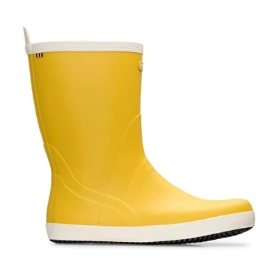 Image of Viking Seilas Unisex Wellies, Size: 8, Yellow Natural rubber