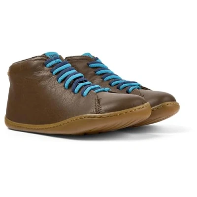 Image of Camper Peu Cami 90019 Basket Bootie, Medium Brown 114, 10 UK Child