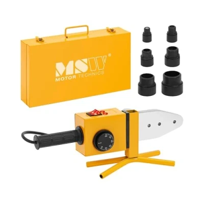 Image of MSW Plastic Pipe Welding Machine 800/1750 W 20 to 63 mm up 300 C Welder Socket