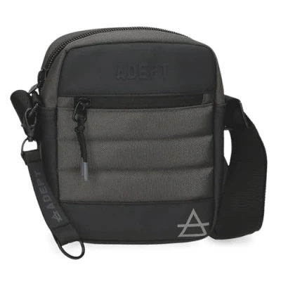 Image of Adept Dmas shoulder bag Grey 15x19.5x6cm Polyester, grey, One Size,