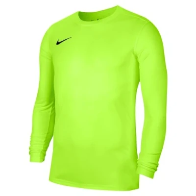 Image of NIKE BV6740 702 Dri FIT Park VII Sweatshirt Unisex VOLT/BLACK Size XS