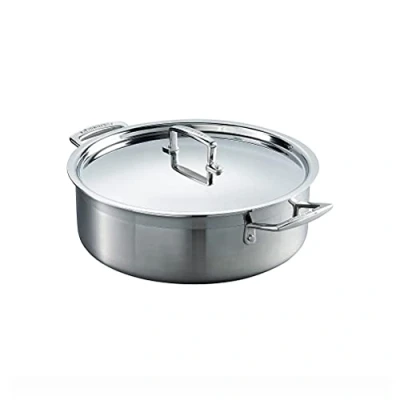 Image of Le Creuset 96100928000000 28cm 3 ply Stainless Steel Sauteuse